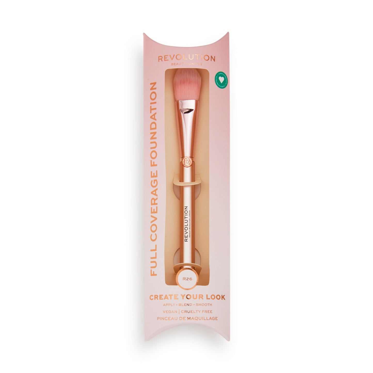 Makeup Revolution Create Full Coverage Foundation Brush R26