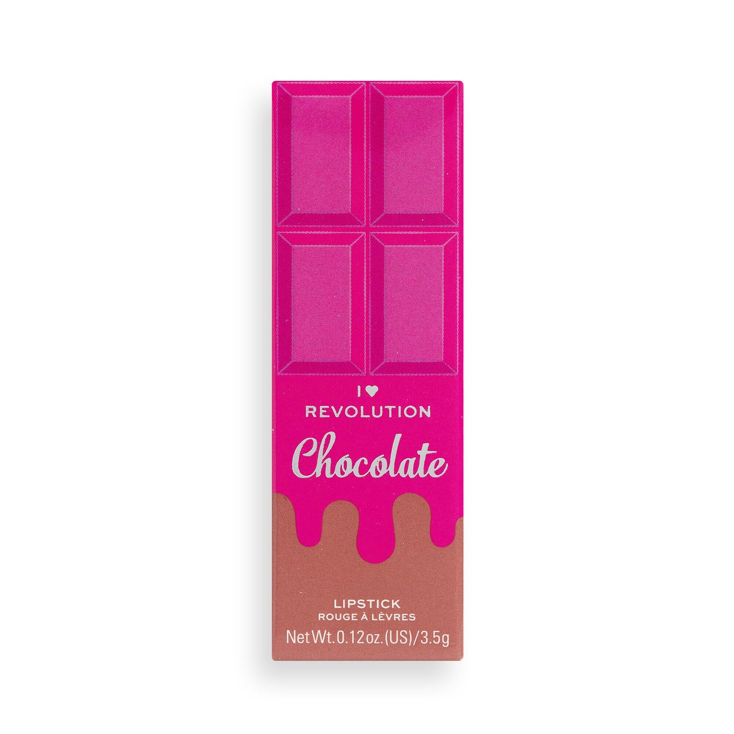 I Heart Revolution Chocolate Lipstick - Chocolate Brownie