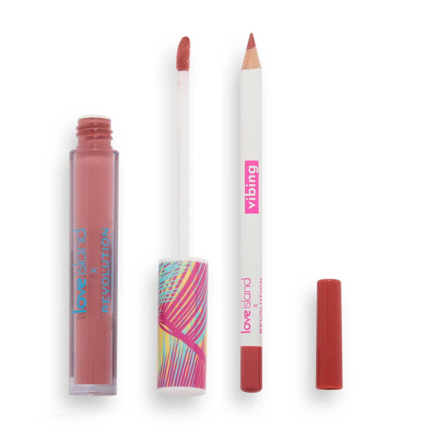 Love Island x Makeup Revolution Coupled Up Liquid to Matte Lip Kit - Vibing