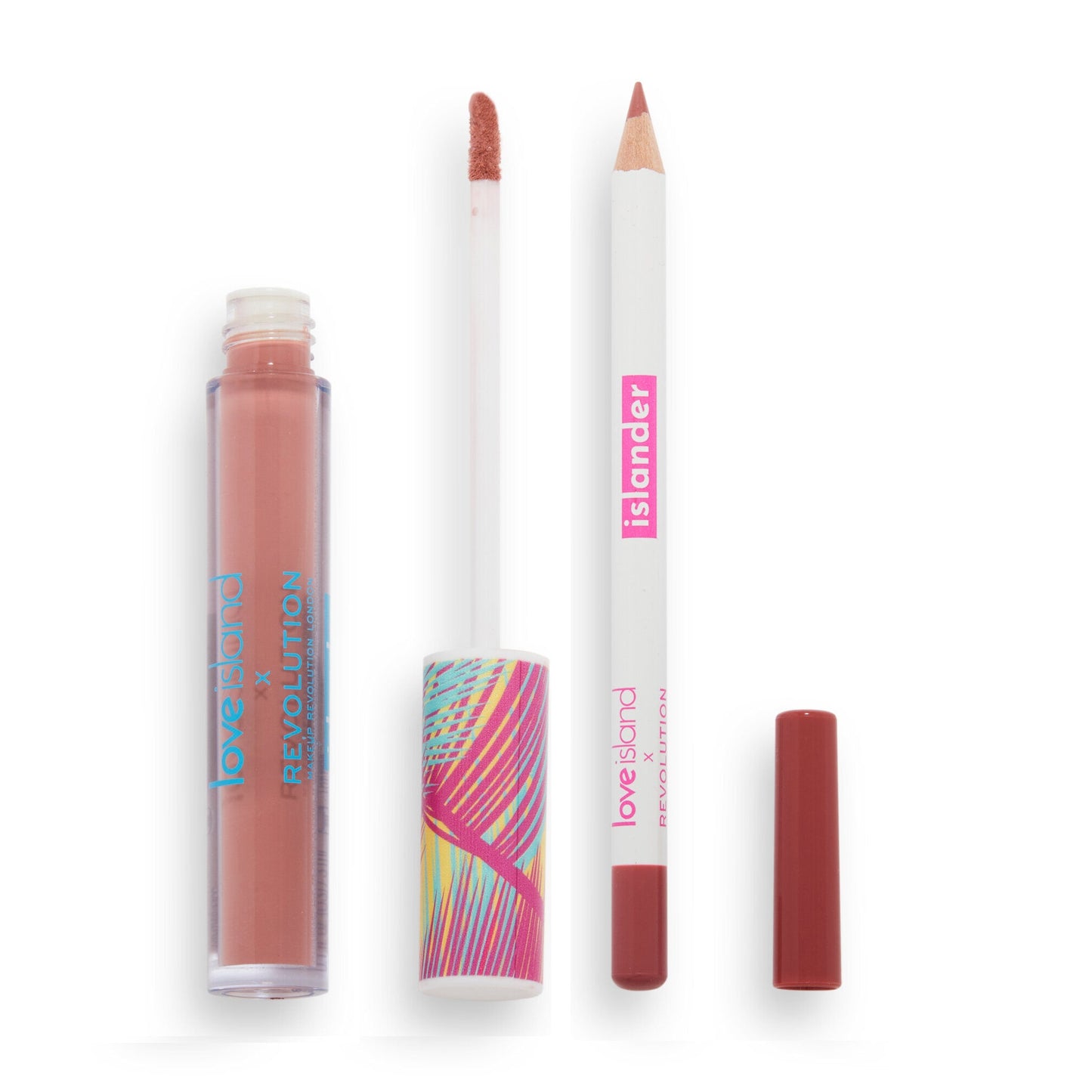 Love Island x Makeup Revolution Coupled Up Liquid to Matte Lip Kit Islander