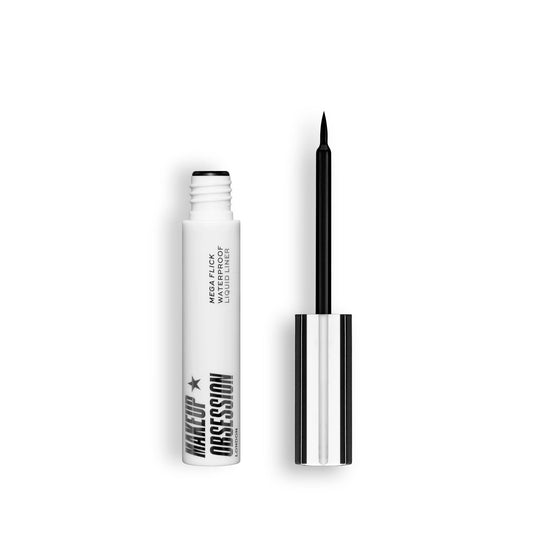 Makeup Obsession Mega Flick Waterproof Liquid Eyeliner - Black