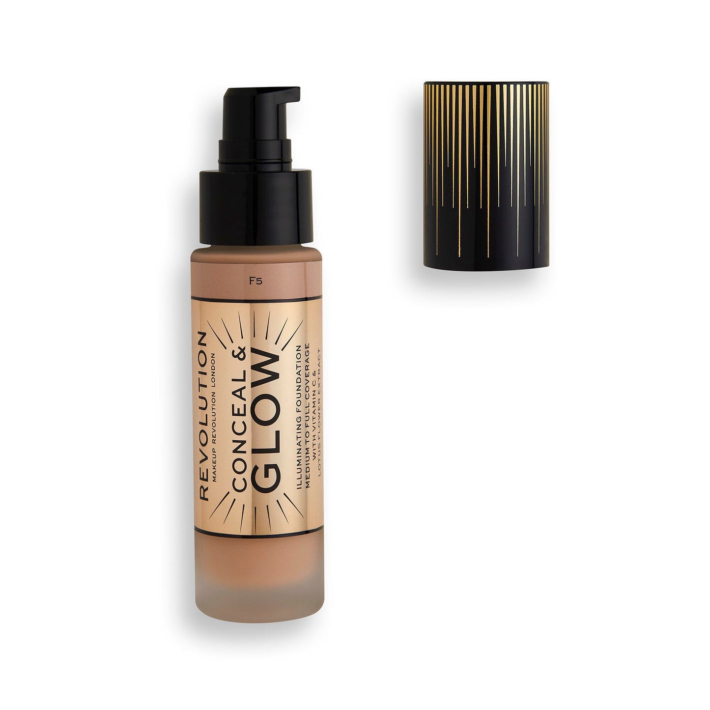 Makeup Revolution Conceal & Glow Foundation - F5 23 ml