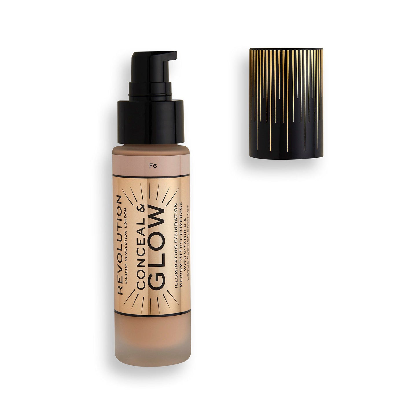 Makeup Revolution Conceal & Glow Foundation - F6 23 ml