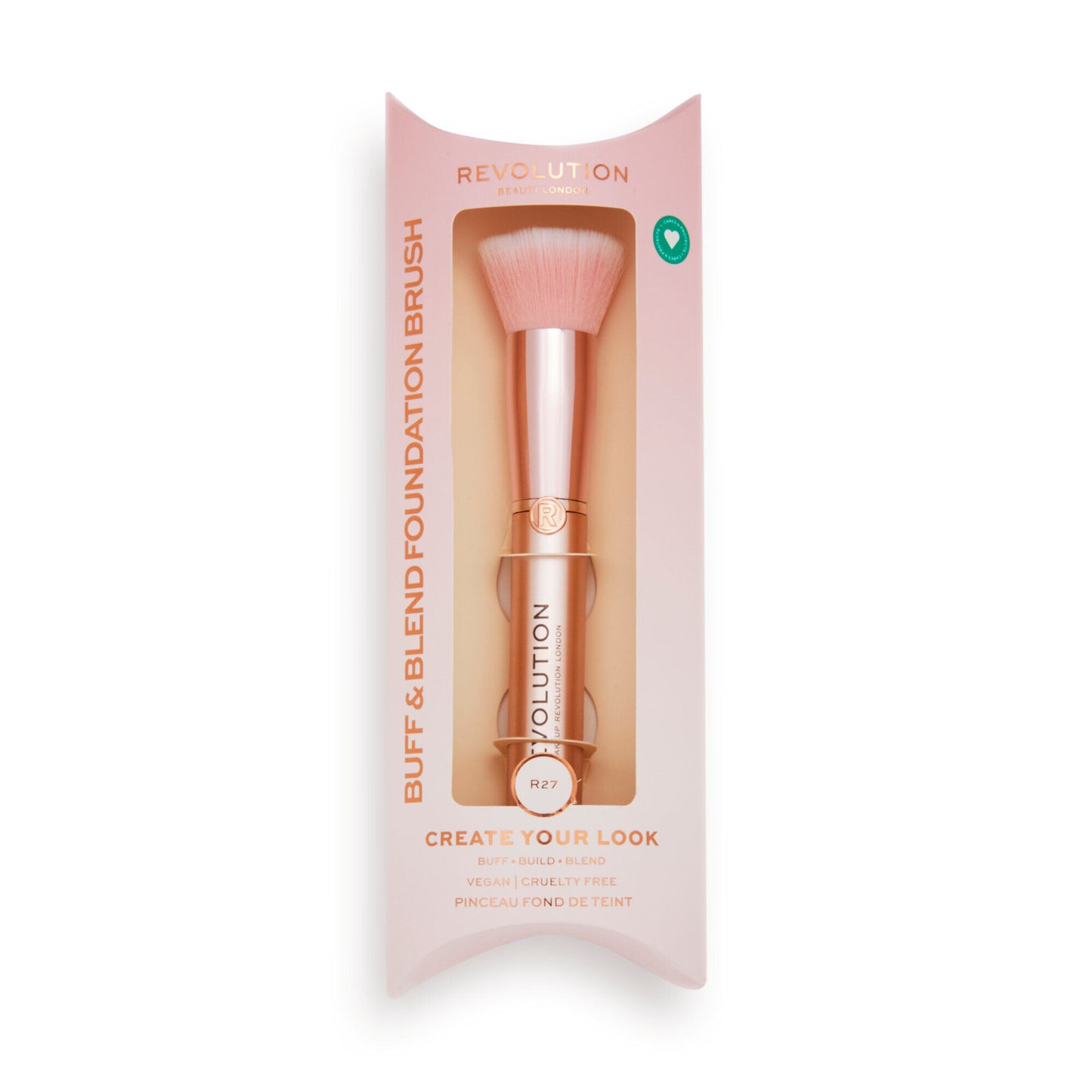 Makeup Revolution Create Buff & Blend Foundation Brush R27