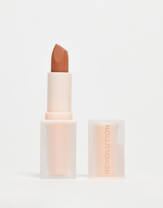 Makeup Revolution Lip Allure Soft Satin Lipstick - Divine Brown