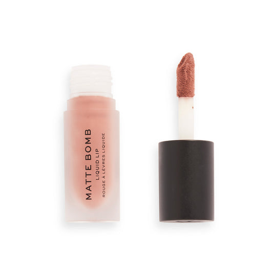 Makeup Revolution Matte Bomb Liquid to Matte Lip - Delicate Brown