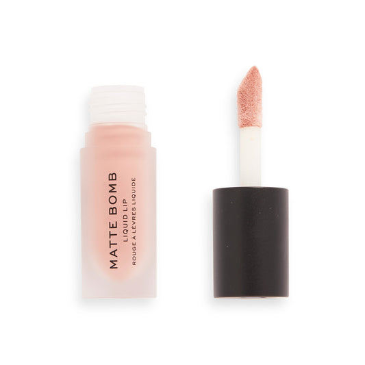 Makeup Revolution Matte Bomb Liquid to Matte Lip - Nude Allure