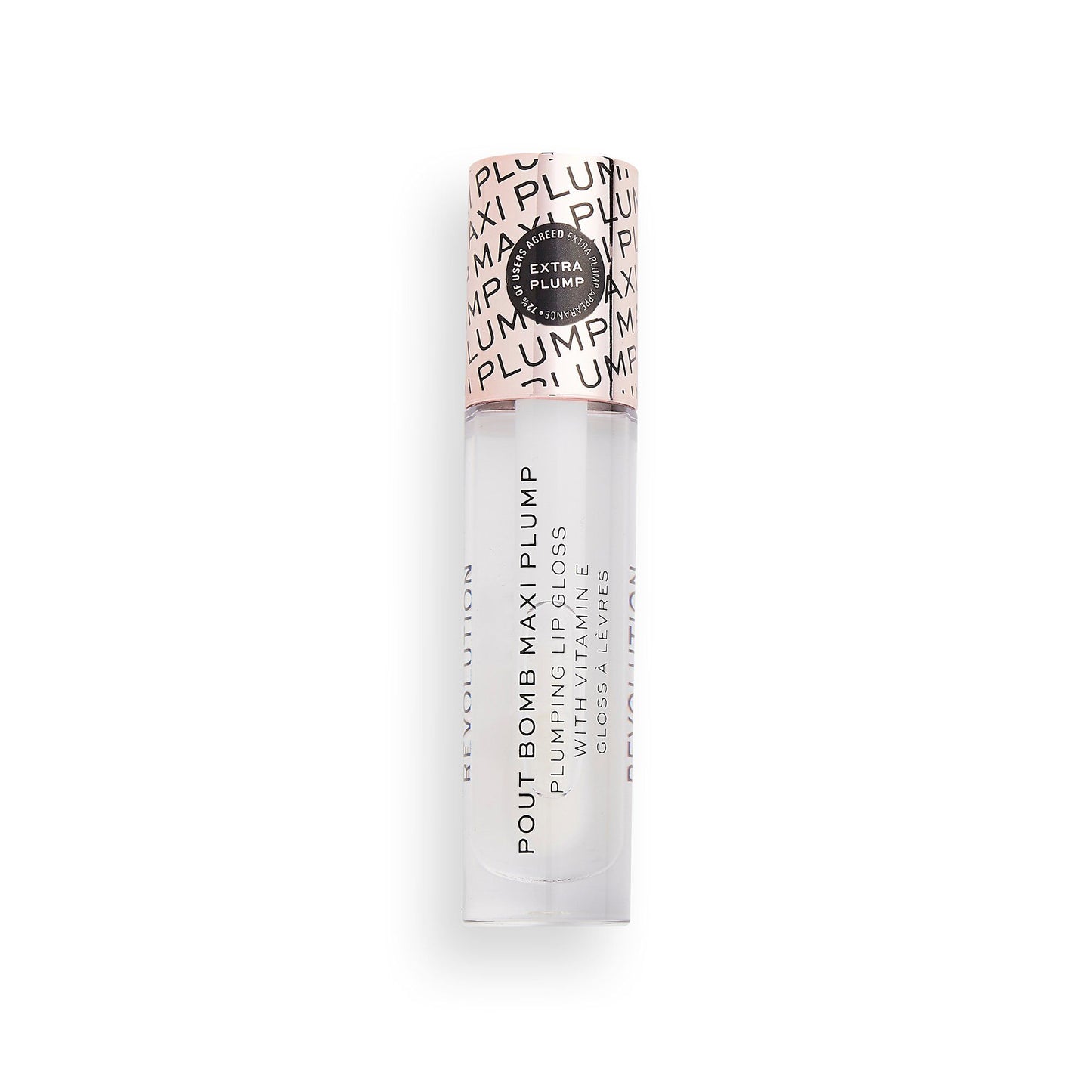 Makeup Revolution Pout Bomb Maxi Plump Lip Gloss - Glaze