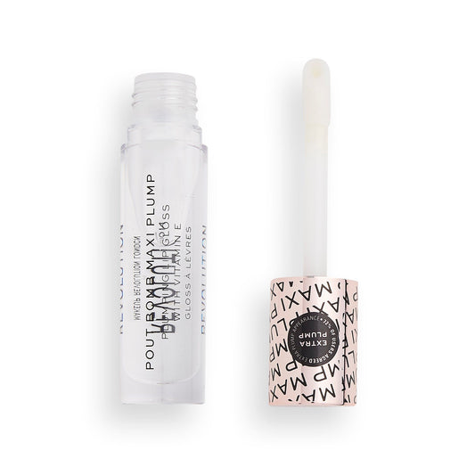 Makeup Revolution Pout Bomb Maxi Plump Lip Gloss - Glaze