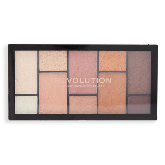 Makeup Revolution Reloaded Dimension Eyeshadow Palette - Neutral Charm