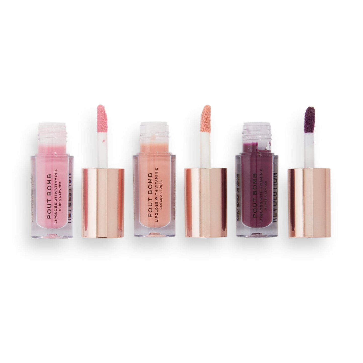 Makeup Revolution Sweet Candy Mini Pout Bomb Lip Gloss Set