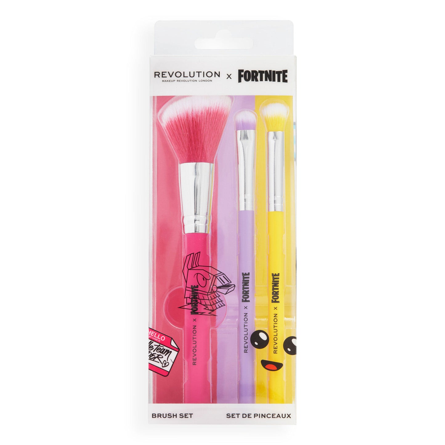 Makeup Revolution X Fortnite Character Trio Brush Set