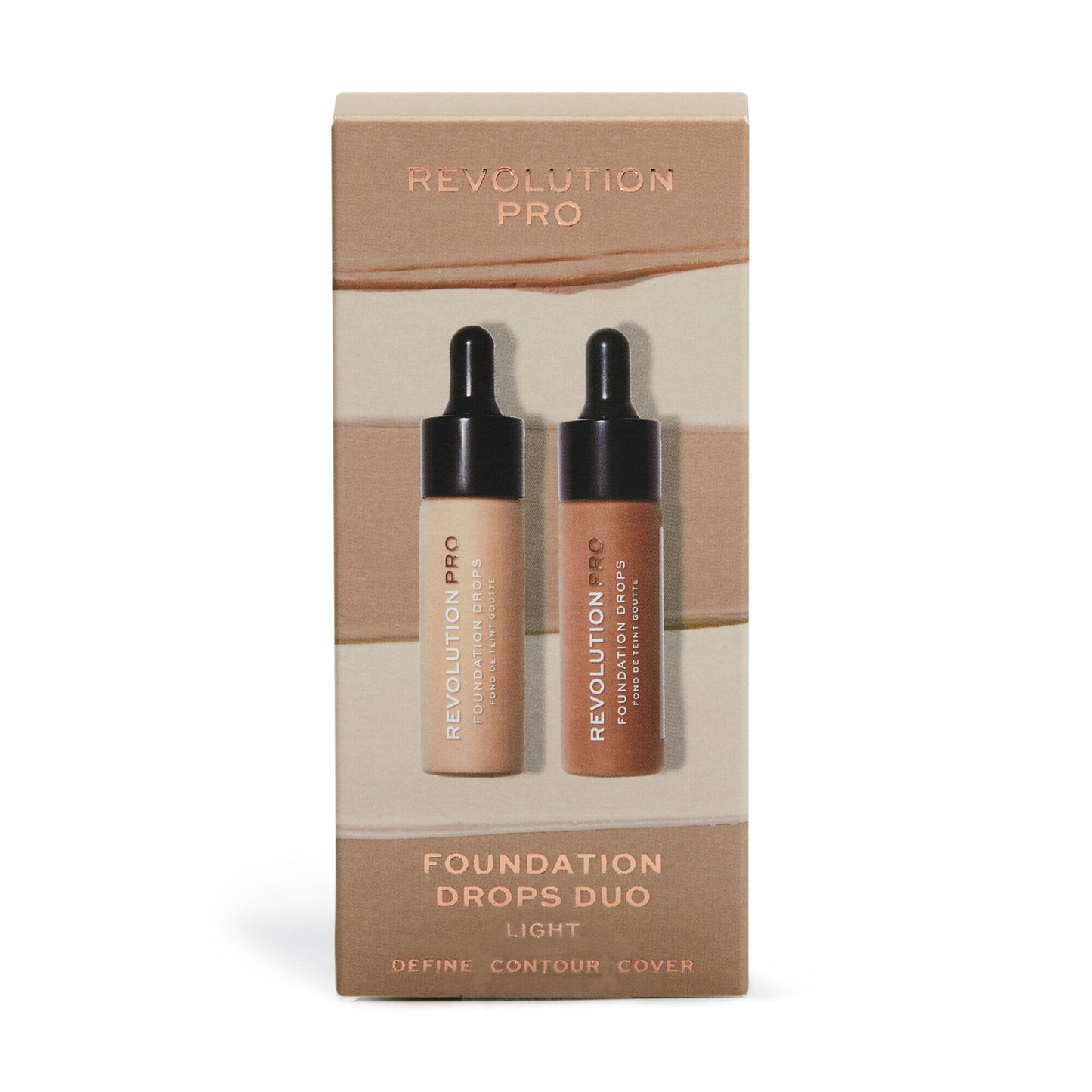 Revolution Pro Foundation Drops Duo - Light