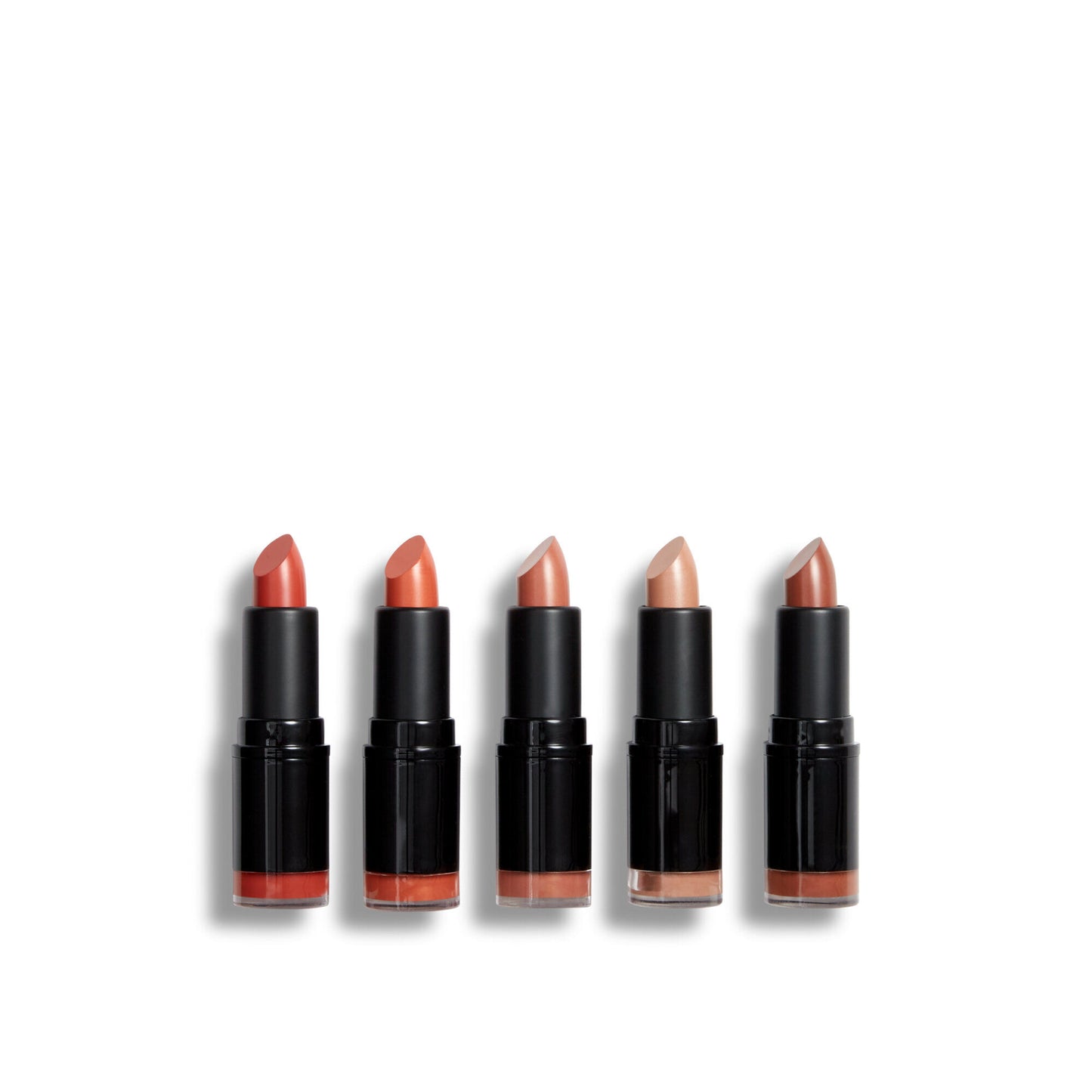 Revolution Pro 5 Full Size Lipstick Collection - Burnt Nudes