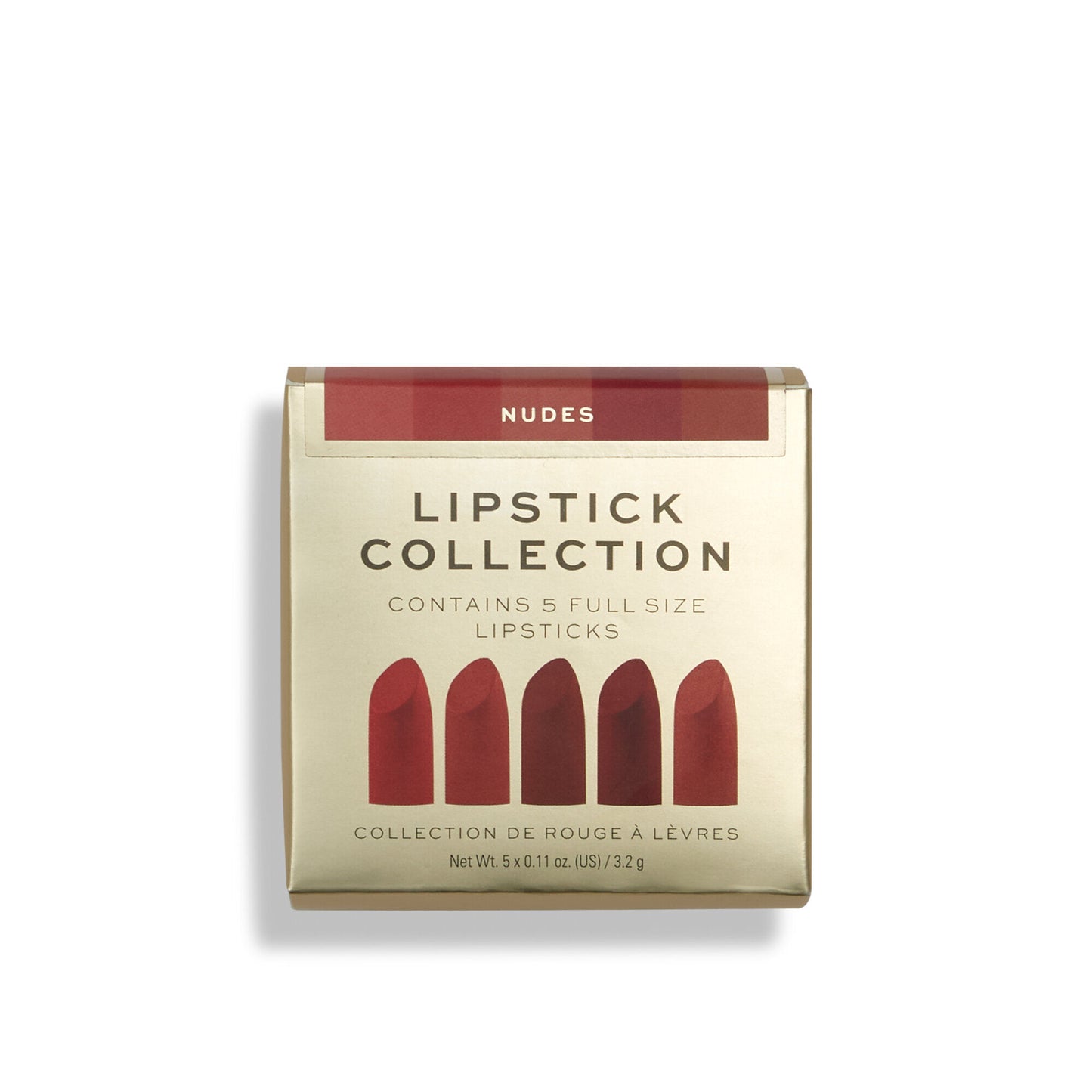 Revolution Pro 5 Full Size Lipstick Collection - Nudes