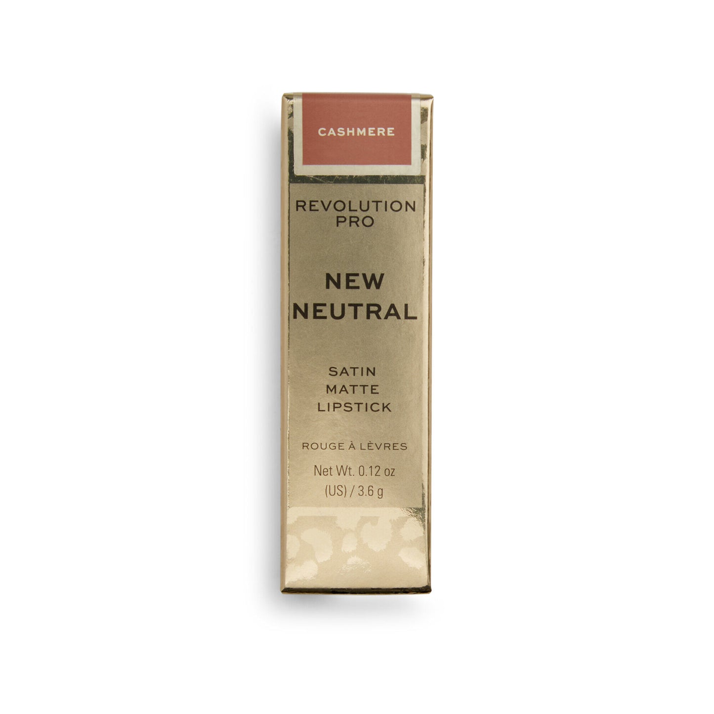 Revolution Pro New Neutral Satin Matte Lipstick - Cashmere