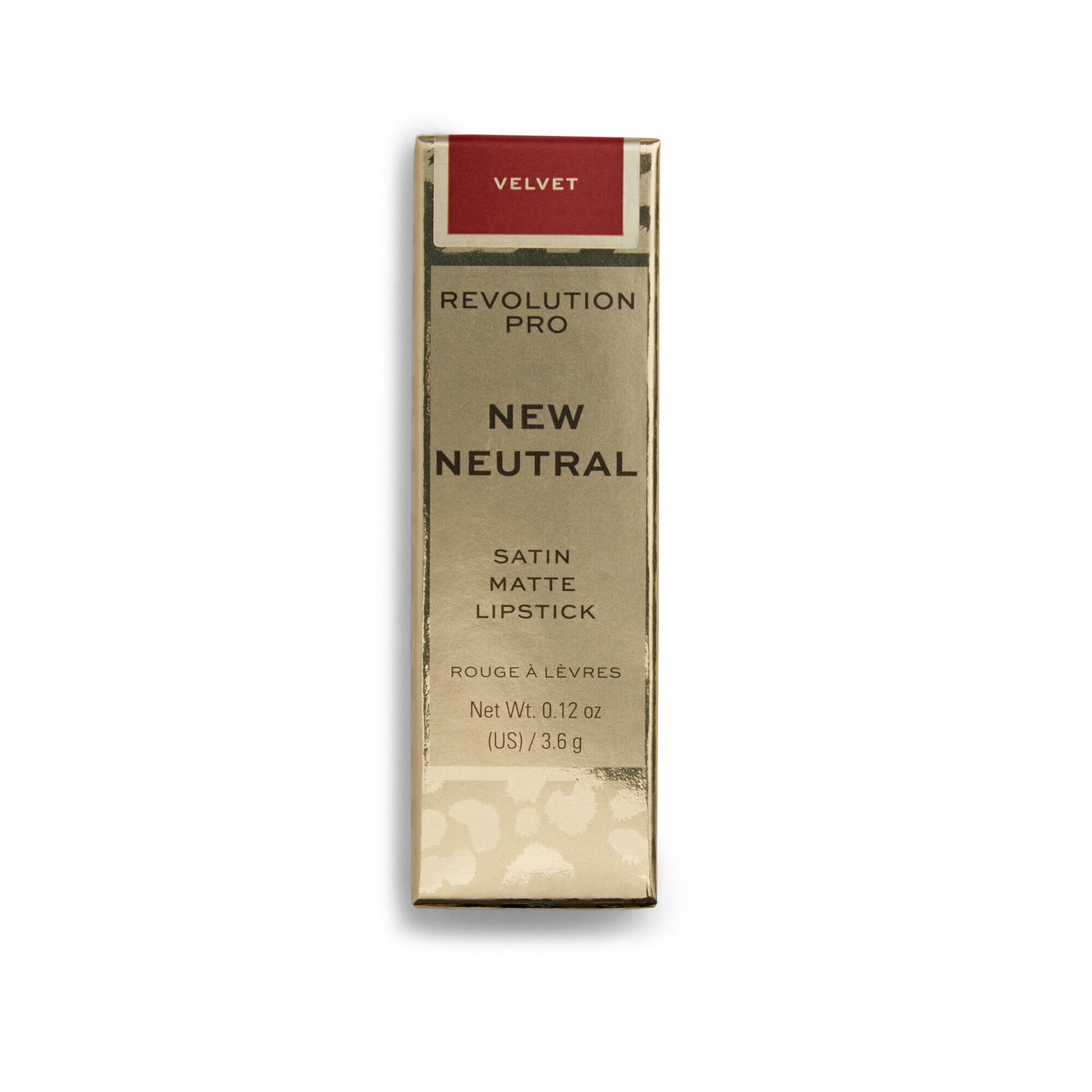 Revolution Pro New Neutral Satin Matte Lipstick - Velvet