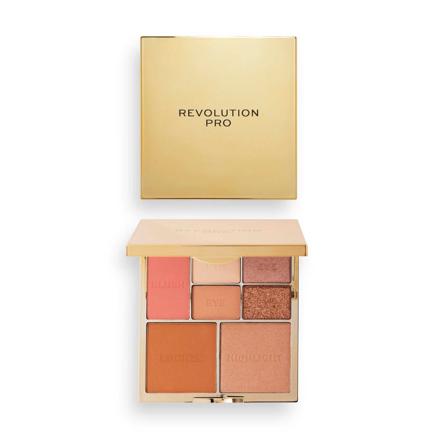 Revolution Pro True Love Eye & Cheek Palette - Light-Medium