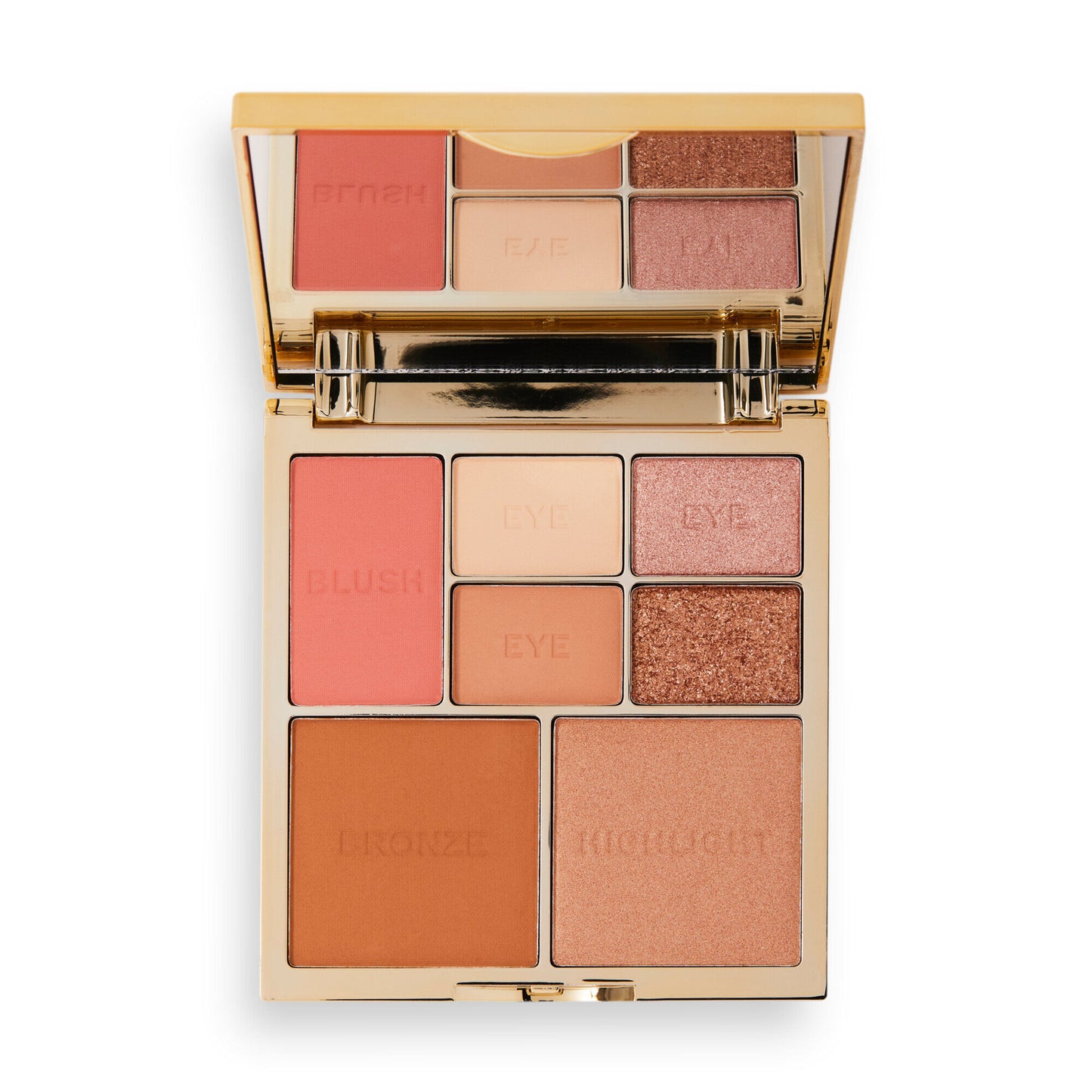 Revolution Pro True Love Eye & Cheek Palette - Light-Medium