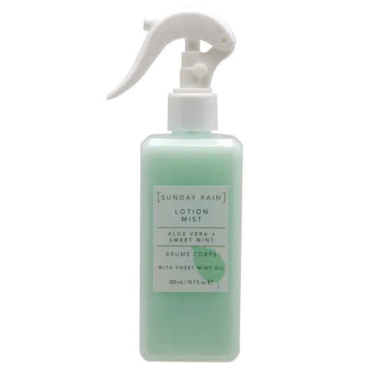 Sunday Rain Body Lotion Mist - Aloe Vera & Sweet Mint 300ml