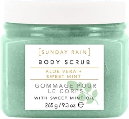 Sunday Rain Body Scrub - Aloe Vera & Sweet Mint 265g